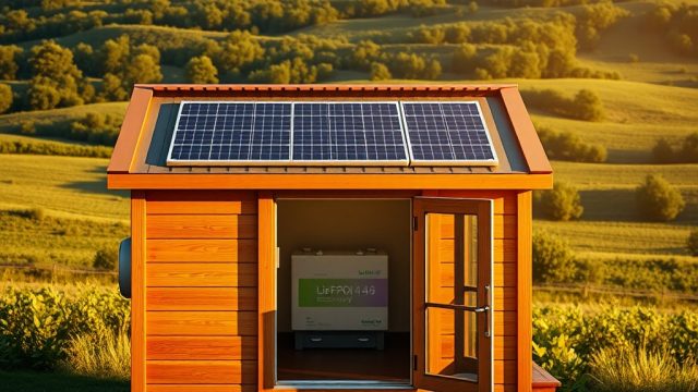 MiniLive Tiny House Güneş Enerjisi Depolama Çözümleri: Lityum Pil ve Akü Seçenekleri