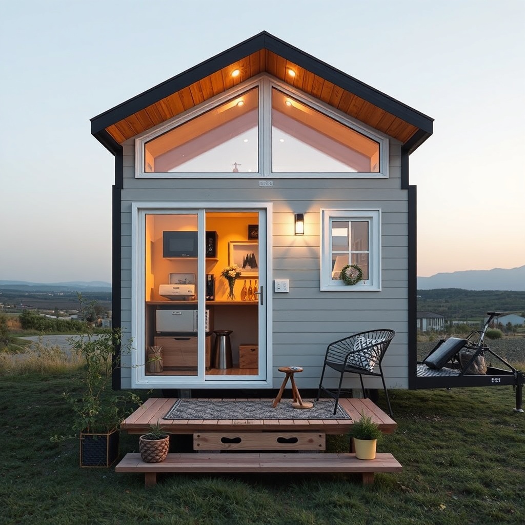 Fotograf: MiniLive tiny house içinde teknik bölüm