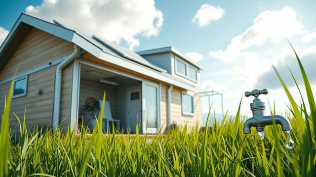 MiniLive Tiny House Yağmur Suyu Hasadı ve Filtreleme Sistemleri: Sürdürülebilir Su Yönetimi