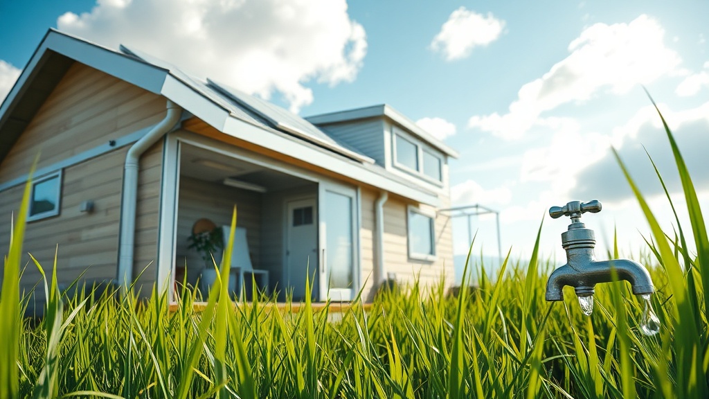 MiniLive Tiny House Yağmur Suyu Hasadı ve Filtreleme Sistemleri: Sürdürülebilir Su Yönetimi