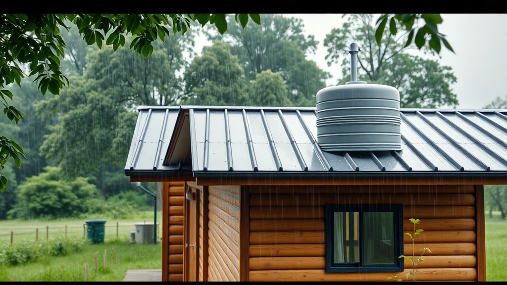 MiniLive Tiny House Yağmur Suyu Hasadı ve Filtreleme Sistemleri: Sürdürülebilir Su Yönetimi
